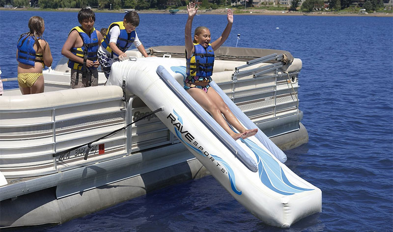 pontoon slide